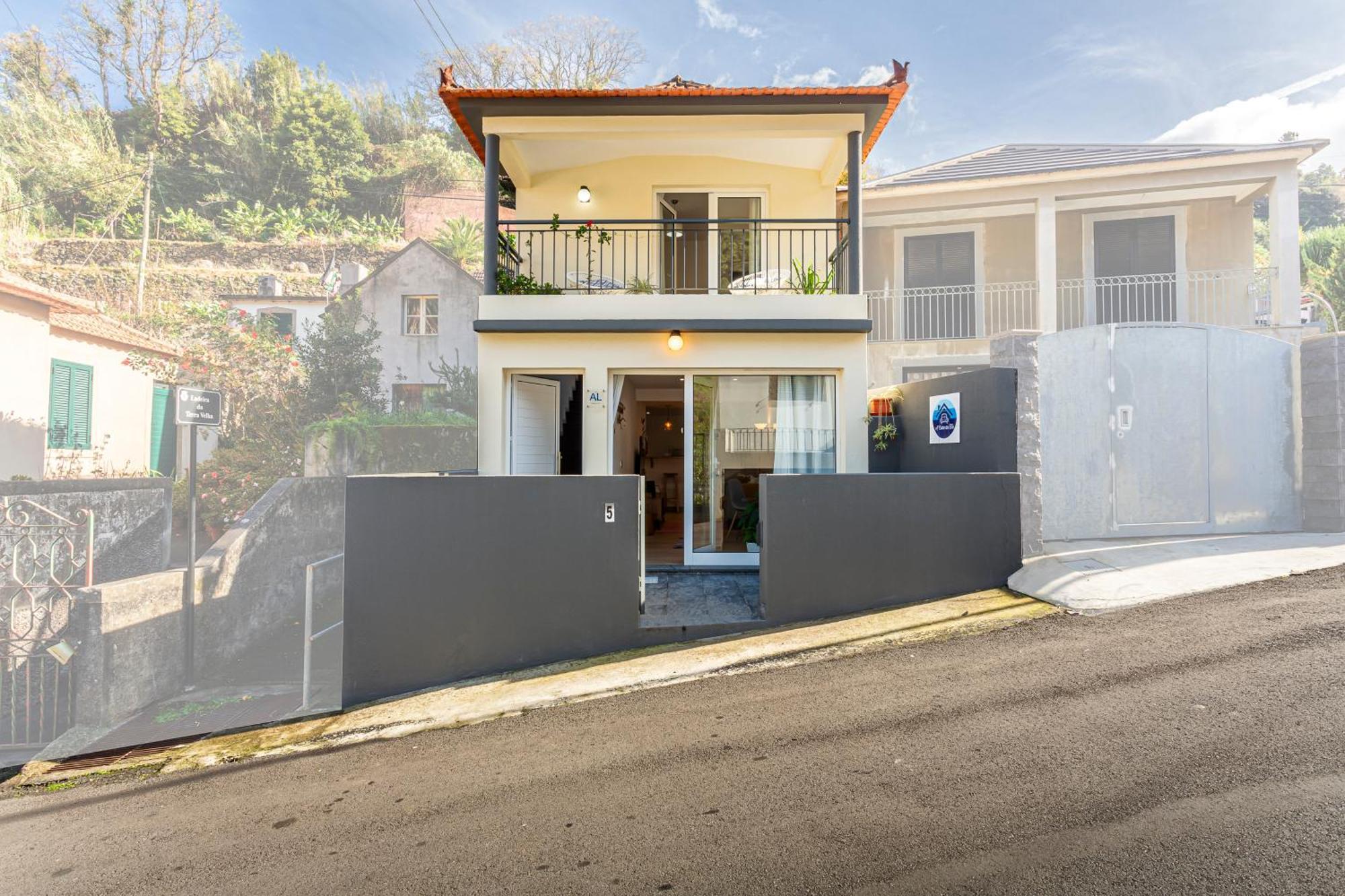 São VicenteA Casa Da Tia别墅 外观 照片